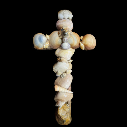 Seashell Cross
